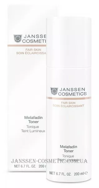 JANSSEN Fair Skin Melafadin Toner - Освітлюючий тонік