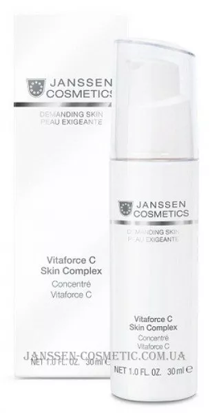 JANSSEN Demanding Skin VitaForce C Skin Complex - Регенеруючий концентрат з вітаміном С