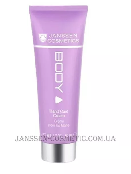 JANSSEN Body Hand Care Cream - Зволожуючий відновлюючий крем для рук