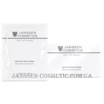 JANSSEN Peel Off Masks Spirulina Green Mask - Зелена моделююча маска зі спіруліною