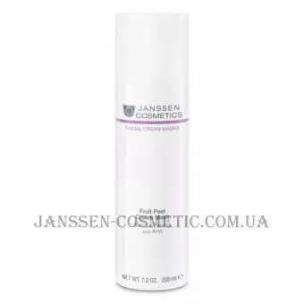 JANSSEN Fruit Peel Cream Mask - Очищувальна крем-маска з AHA-кислотами