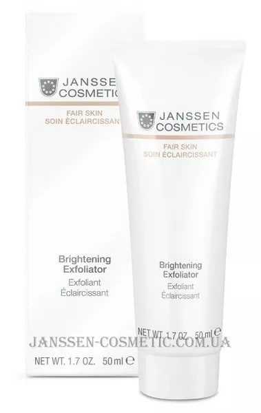 JANSSEN Fair Skin Brightening Exfoliator - Освітлюючий пілінг