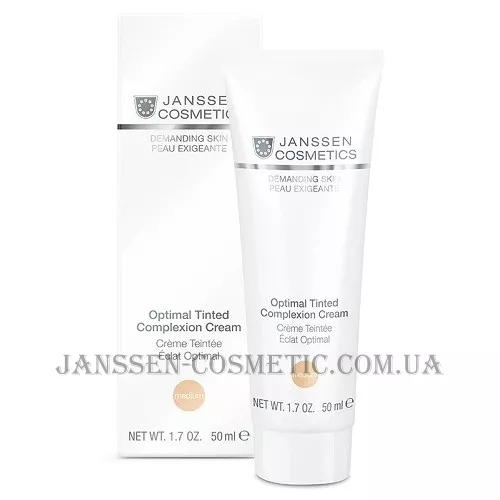 JANSSEN Cosmetics Optimal Tinted Complexion Cream Medium SPF-10 - Денний тонуючий крем з SPF-10 "Medium"