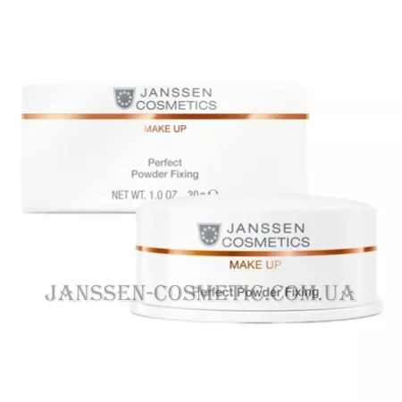 JANSSEN Make Up Perfect Powder Fixing - Розсипчаста матова пудра-камуфляж