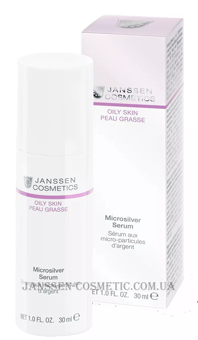 JANSSEN Oily Skin Microsilver Serum - Антибактеріальна сироватка