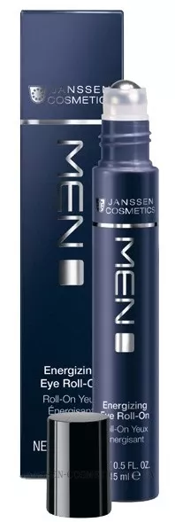 JANSSEN Men Energizing Eye Roll-On - Чоловічий роликовий гель для контуру очей