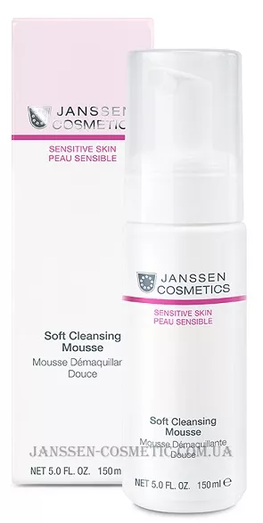 JANSSEN Sensitive Skin Soft Cleansing Mousse - Ніжний мус для вмивання