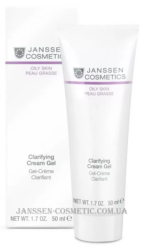 JANSSEN Oily Skin Clarifying Cream Gel - Себорегулюючий крем-гель (пробник)