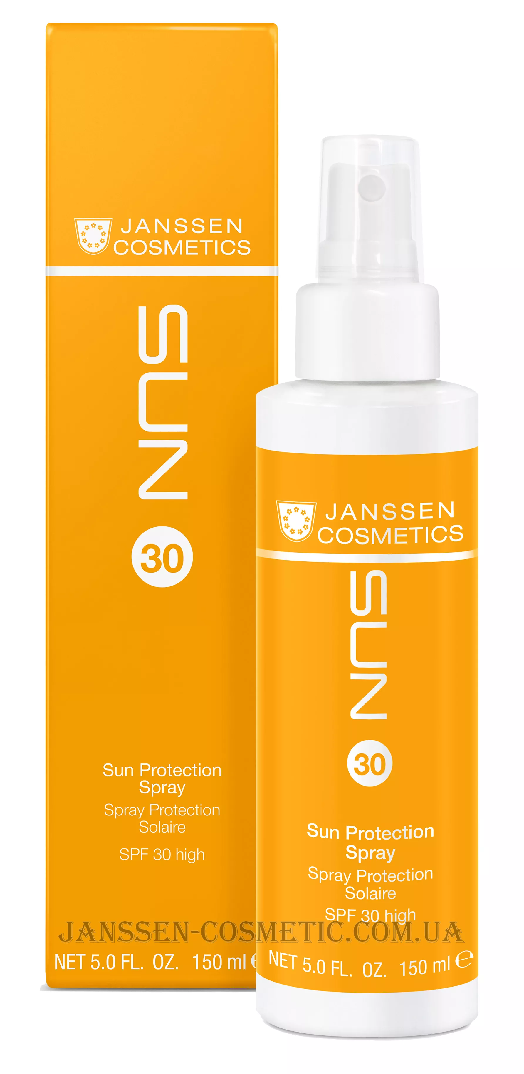 JANSSEN Sun Protection Spray SPF-30 - Антивіковий сонцезахисний спрей SPF-30