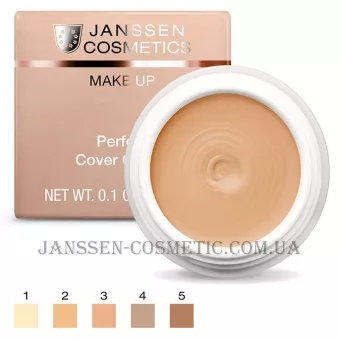 JANSSEN Perfect Cover Cream - Тональний крем-камуфляж для обличчя