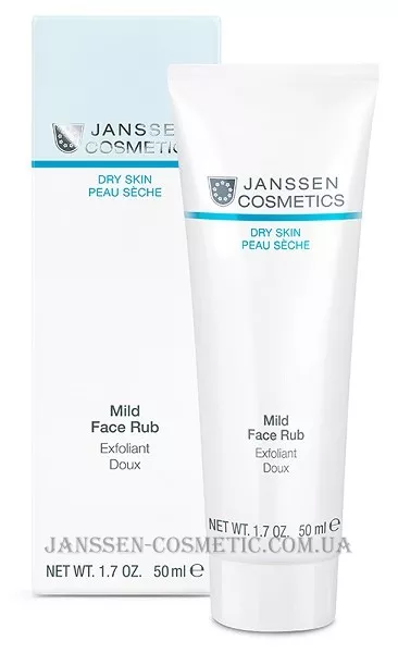 JANSSEN Dry Skin Mild Face Rub - М'який скраб для обличчя