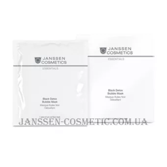 JANSSEN Black Detox Bubble Mask - Піниста маска з біоцелюлози