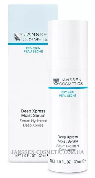 JANSSEN Dry Skin Deep Xpress Moist Serum - Миттєво зволожуючий концентрат (пробник)
