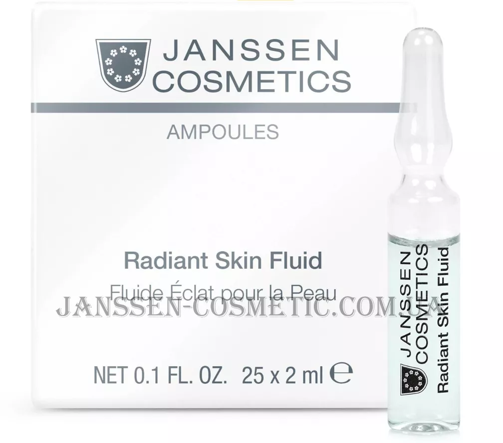 JANSSEN Ampoules Radiant Skin Fluid - Флюїд для сяючої шкіри