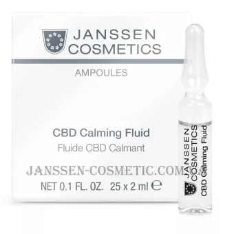 JANSSEN Ampoules CBD Calming Fluid - Заспокійливий флюїд для стресової шкіри