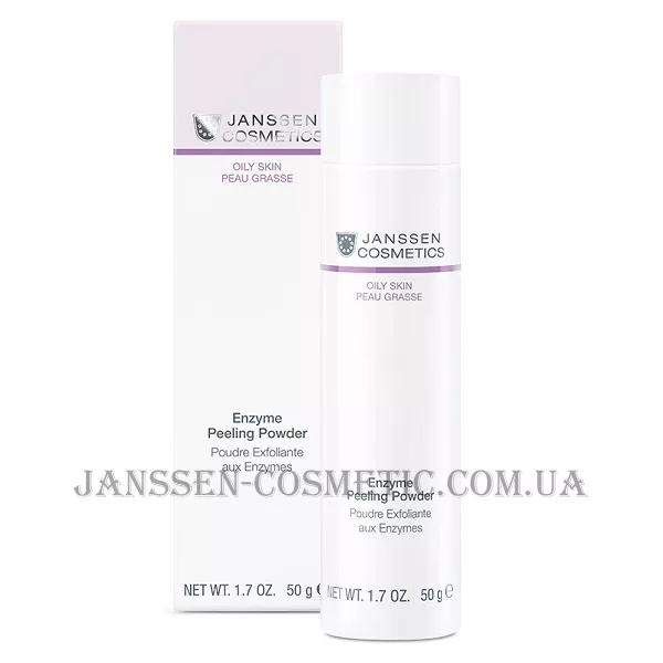 JANSSEN Oily Skin New Enzyme Peeling Powder - Ензимний пілінг-порошок (пробник)